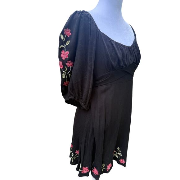 Mi Ami Boho Empire Waist Dress Size Medium - Picture 2 of 7